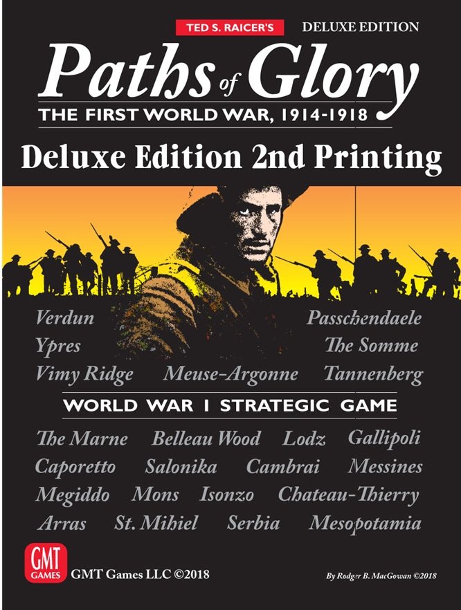 Paths of Glory, Deluxe Edition, 2nd Printing - The Compleat Strategist