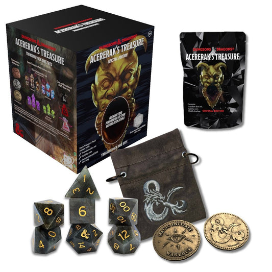 Dungeons & Dragons: Acererak's Treasure Blind Box Crystal Edition Treasure Pack in Dice at The Compleat Strategist