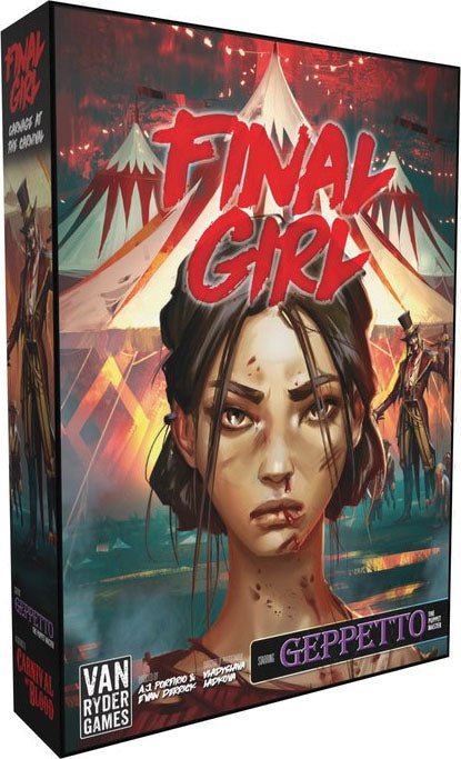 Final Girl: Series 1 - Carnage at the Carnival Feature Film Expansion Board Games The Compleat Strategist