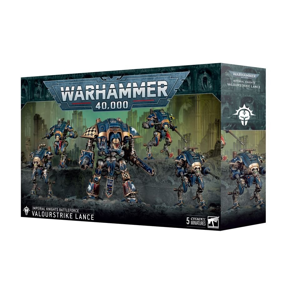 Imperial Knights Battleforce Valourstrike Lance Collectible Miniatures Games The Compleat Strategist