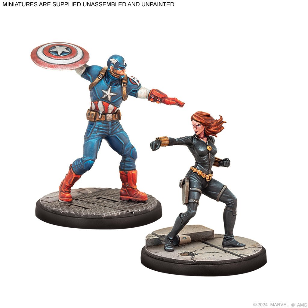 Marvel: Crisis Protocol – Avengers Affiliation Pack Collectible Miniatures Game The Compleat Strategist