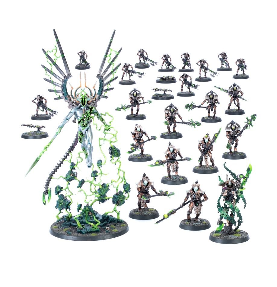 Necrons Battleforce Hypercrypt Legion Collectible Miniatures Game The Compleat Strategist