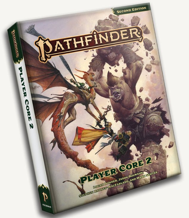 Pathfinder RPG: Player Core 2 Hardcover (P2) Tabletop Role Playing Games The Compleat Strategist