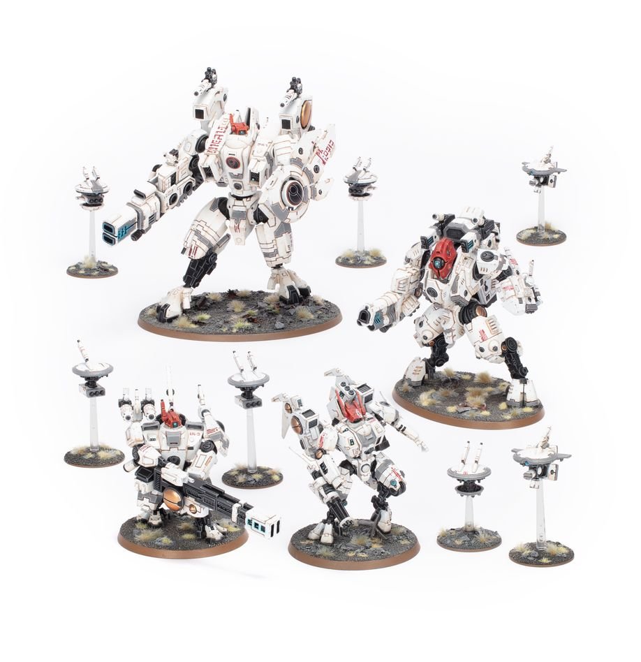 T'au Empire Battleforce Retaliation Cadre Collectible Miniatures Games The Compleat Strategist