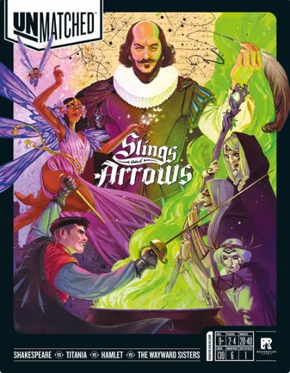 Unmatched: Slings and Arrows Board Games The Compleat Strategist