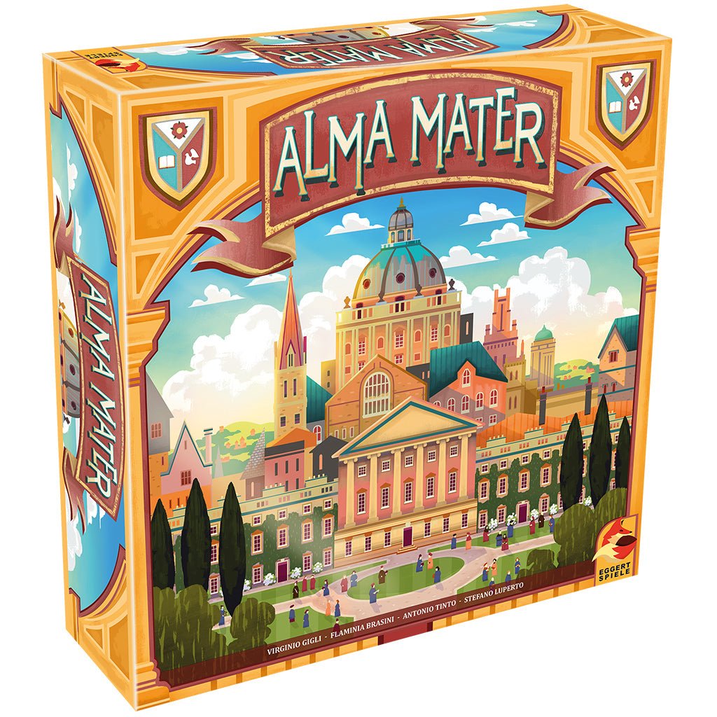 Alma Mater in Board Games at The Compleat Strategist