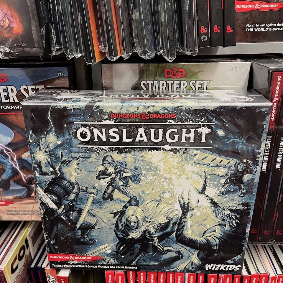 D&D: Onslaught is both a pricey collectible and a miniatures