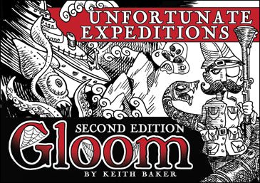 Gloom: Unfortunate Expeditions 2nd Edition Board Games The Compleat Strategist