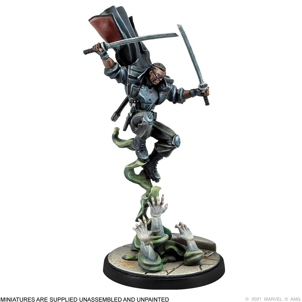Marvel Crisis Protocol Blade and Moon Knight Character Pack in Collectible Miniatures Games at The Compleat Strategist