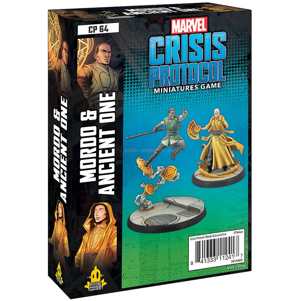 Marvel Crisis Protocol Mordo & Ancient One Character Pack in Collectible Miniatures Games at The Compleat Strategist